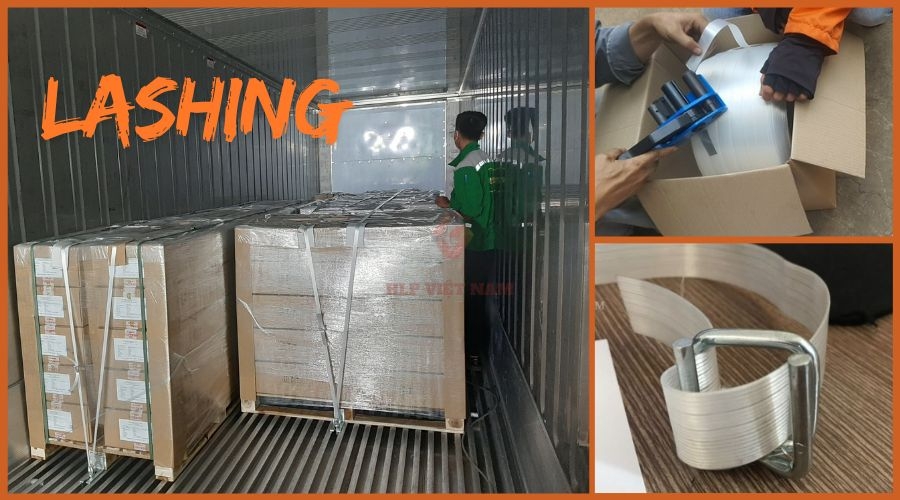 Lashing, 4 Phương Pháp Lashing Hàng Hóa An Toàn