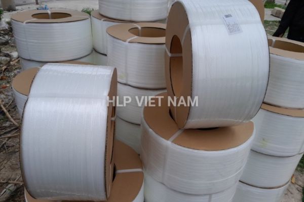 Dây đai nhựa PP nguyên sinh trắng trong HLP Việt Nam