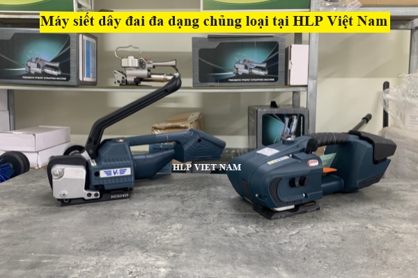 Máy siết dây đai nhựa cầm tay giá tốt tại HLP Việt Nam